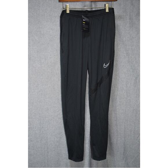 NWT Nike Men’s Dri-FIT Soccer Training Pants Black Size Medium - Picture 1 of 3